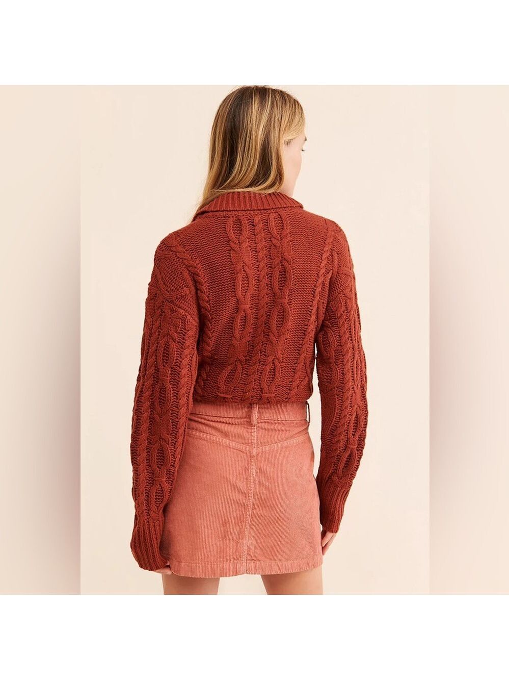 NWT $60 Free People RAY Corduroy Mini Skirt - Picture 4 of 10